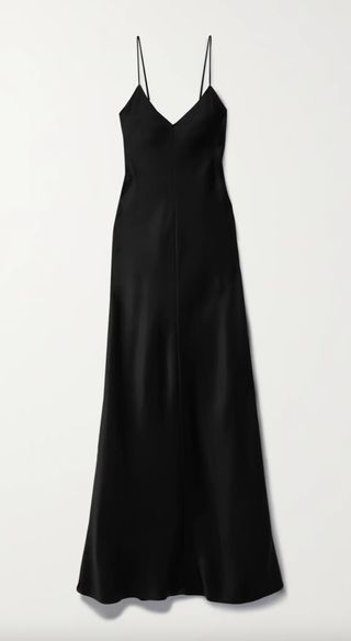The Row + Guinever Silk-Satin Maxi Dress