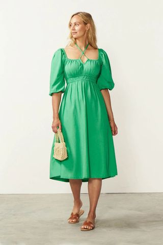 Drop 01 By Who What Wear UK + Cader Green Dress