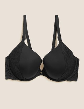 Marks and Spencer + Perfect Fit Lace Push-Up Bra AA-E