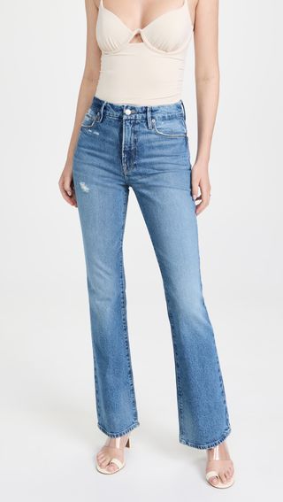 Good American + Good Classic Boot Jeans