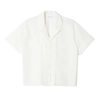 Who What Wear Collection + Cleo Button-Down Cotton Shirt