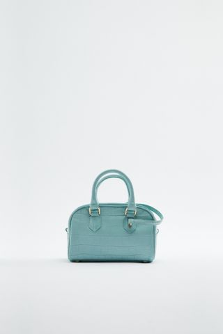 Zara + Leather Handbag