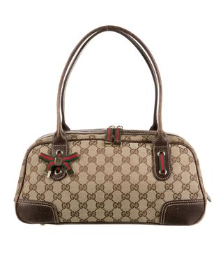 Gucci + GG Canvas Princy Boston Bag