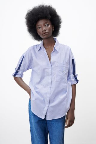 Zara + Striped Shirt