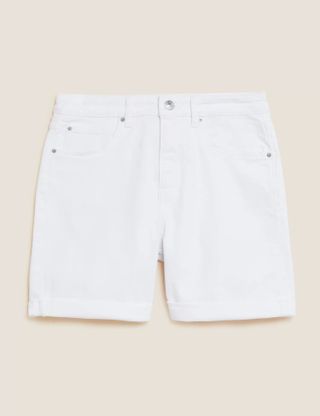 M&S Collection + Denim Boyfriend Shorts