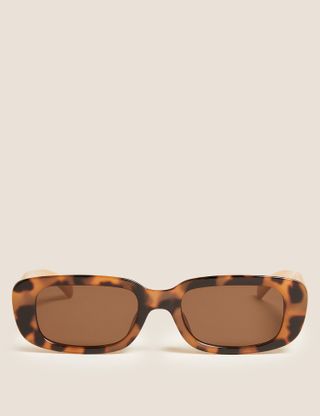 M&S Collection + Angular Rectangle Sunglasses