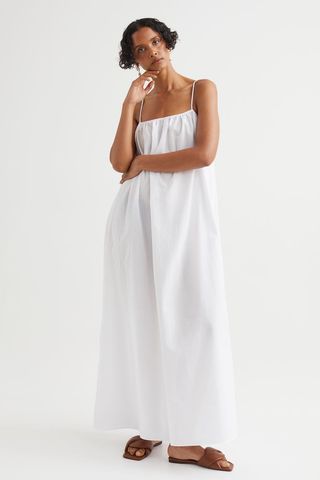 H&M + Airy Cotton Dress