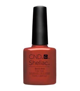 CND + Shellac Color Coat in Brick Knit
