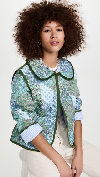 Kitri + Piper Quilted Bed Jacket