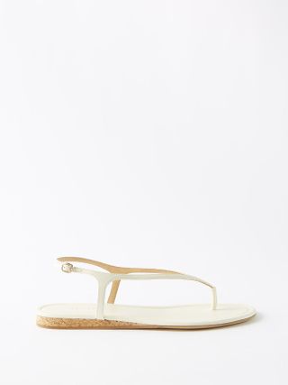 Gabriela Hearst + Gia Slingback Leather Sandals