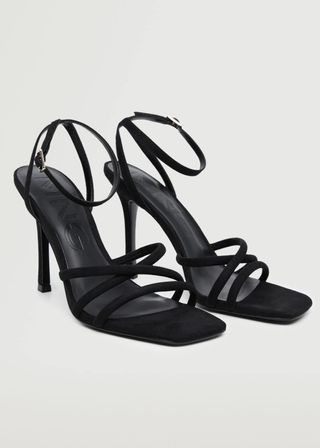 Mango + Strappy Heeled Sandals