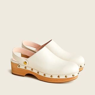 J.Crew + Convertible Leather Clogs