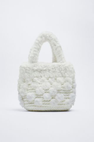 Zara + Crochet Mini Shopper