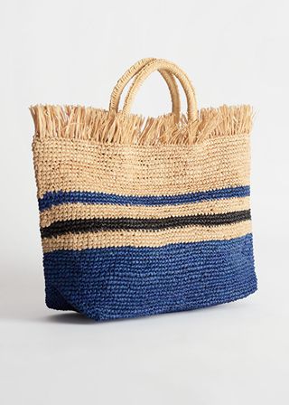 & Other Stories + Straw Tote Bag