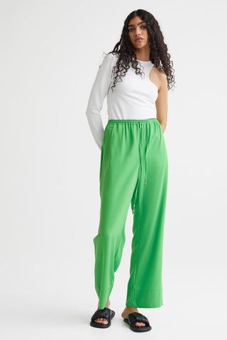 H&M + Wide Pull-On Trousers