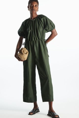 COS + Puff-Sleeve Jumpsuit