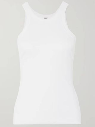 Agolde + Bailey Ribbed-Stretch Tank