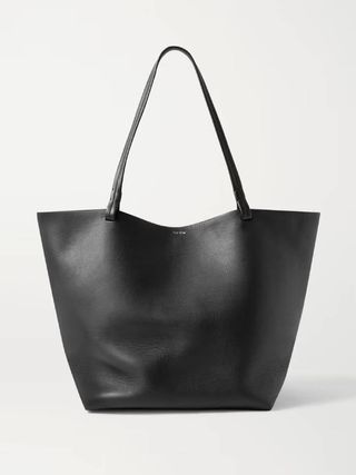 The Row + Park 3 Medium Leather Tote