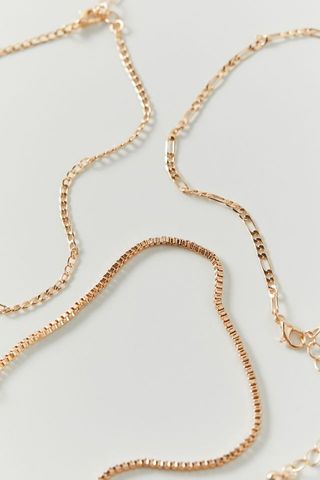Urban Outfitters + Delicate Chain Anklet Set