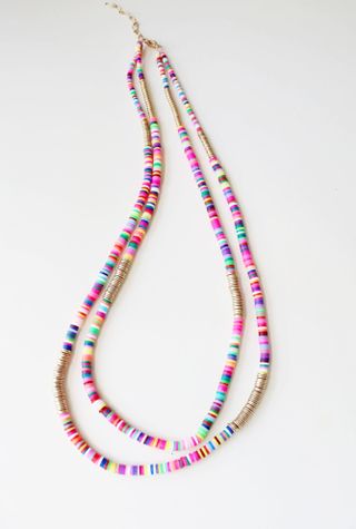 Dear Danielle Jewelry + Rainbow Surfer Long Layering Necklace