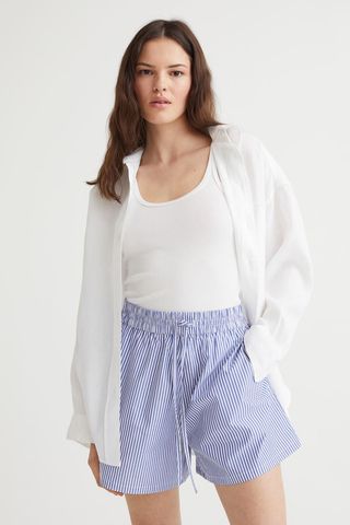 H&M + Cotton Pull-On Shorts