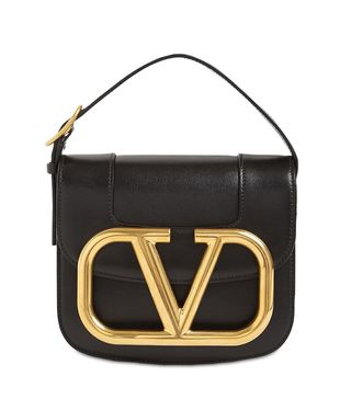 Valentino Garavani + Supervee Small Leather Top Handle Bag