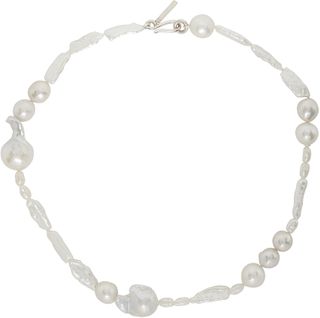 Sophie Buhai + White Assemblage Pearl Necklace
