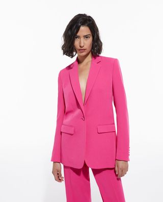 The Kooples + Vibrant Pink Formal Jacket