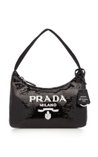 Prada + Re-Edition 2000 Sequined Nylon Mini Bag