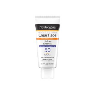 Neutrogena + Clear Face Liquid Lotion Sunscreen SPF 50