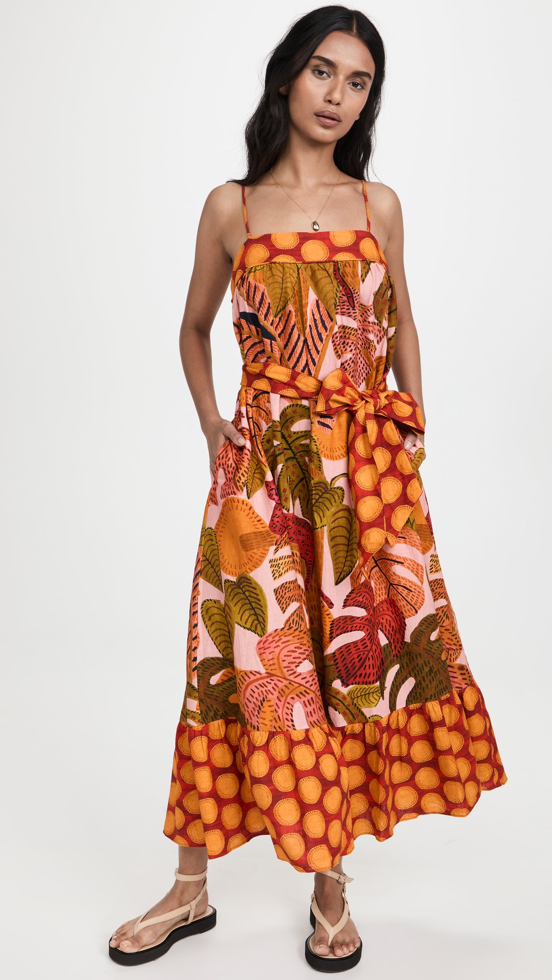 Farm Rio + Summer Dream Maxi Dress