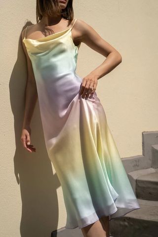 Olivia Rubin + Aubrey Pastel Slip Dress