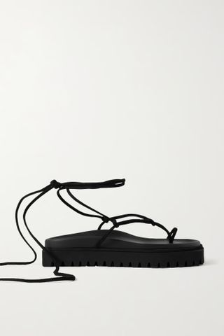 The Attico + Suede Platform Sandals