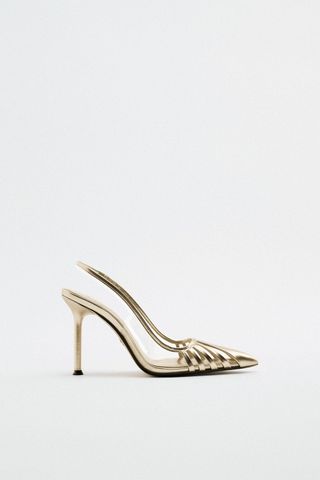 Zara + High Heel Slingbacks