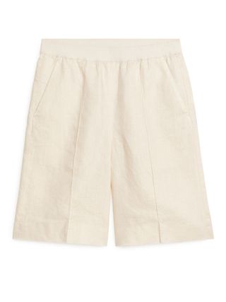 Arket + Knee-Length Linen Shorts
