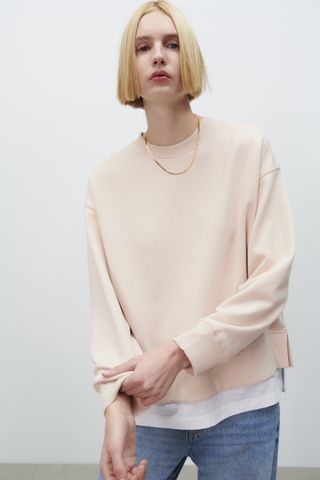 Zara + Combination Sweatshirt
