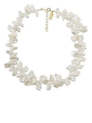 Hermina Athens + Pearl Choker Necklace