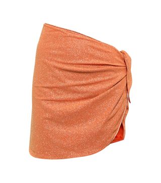 Oséree + Shine Wrap Miniskirt