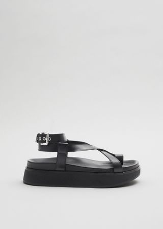 & Other Stories + Chunky Leather Sandals