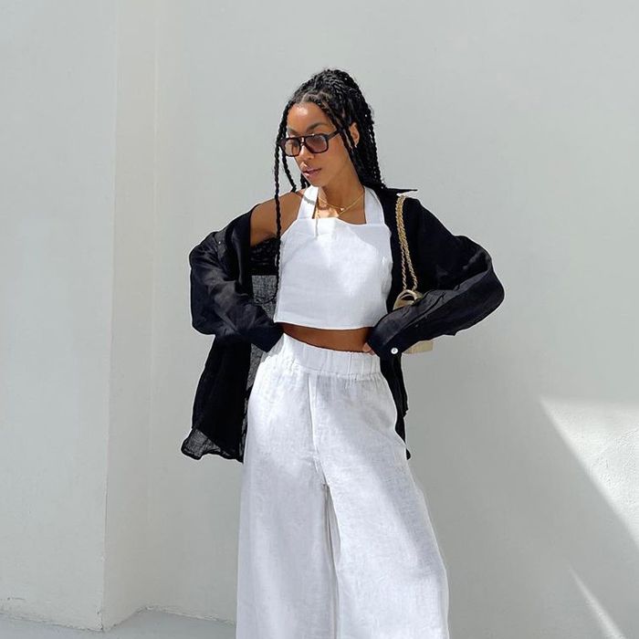 6 Easy Linen-Trouser Outfits to Copy in Summer 2023