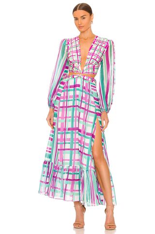 Patbo + Riviera Plunge Cutout Dress