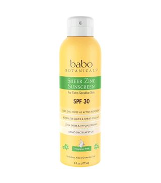 Babo Botanicals + Sheer Zinc Continuous Spray Sunscreen SPF 30