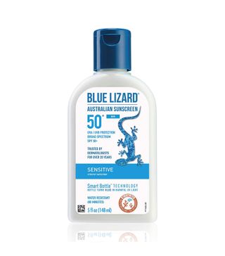 Blue Lizard + Sensitive Mineral Sunscreen with Zinc Oxide, SPF 50+