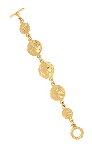 Ben-Amun + Gold-Plated Coin Bracelet