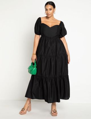 Eloquii + Off the Shoulder Dress With Cutouts