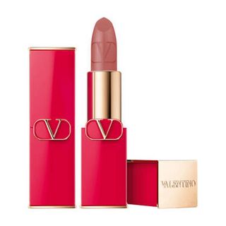 Valentino Beauty + Rosso Valentino Refillable Lipstick in Falling For Nude