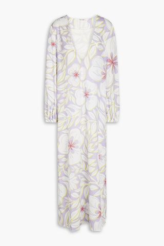Racil + Floral-Print Cotton Maxi Dress