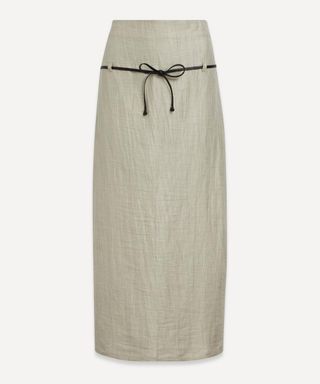 Paloma Wool + Aimar Straight Midi-Skirt