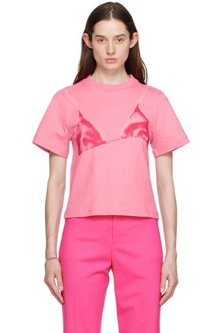Jacquemus + Pink 'Le T-Shirt Bikini' T-Shirt