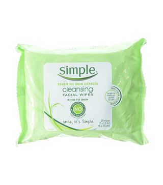 Simple + Cleansing Facial Wipes